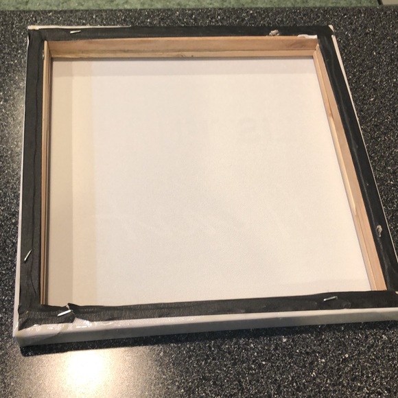 Listen To Your Heart Canvas Sign - Picture 2 of 2